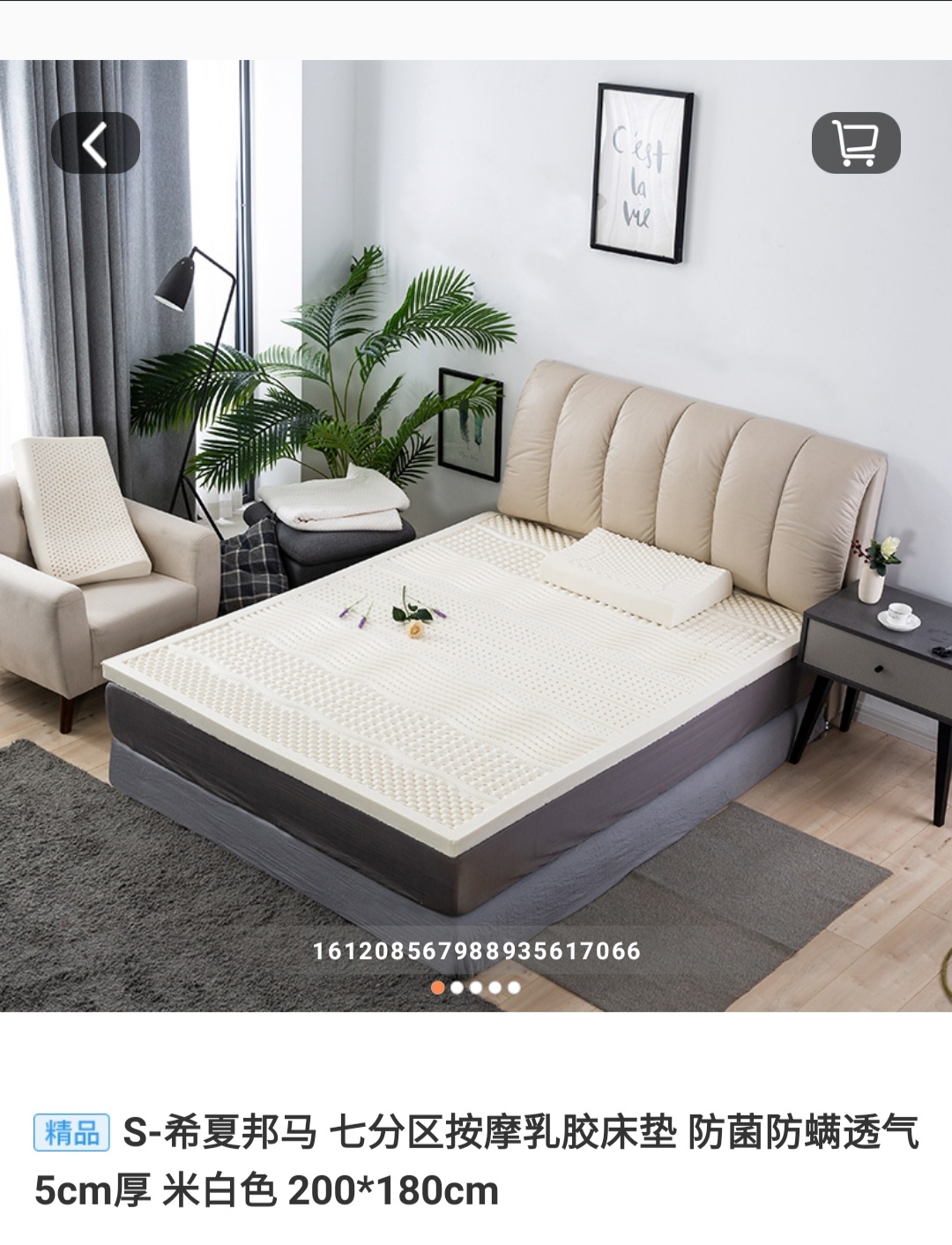 S-希夏邦马按摩乳胶床垫